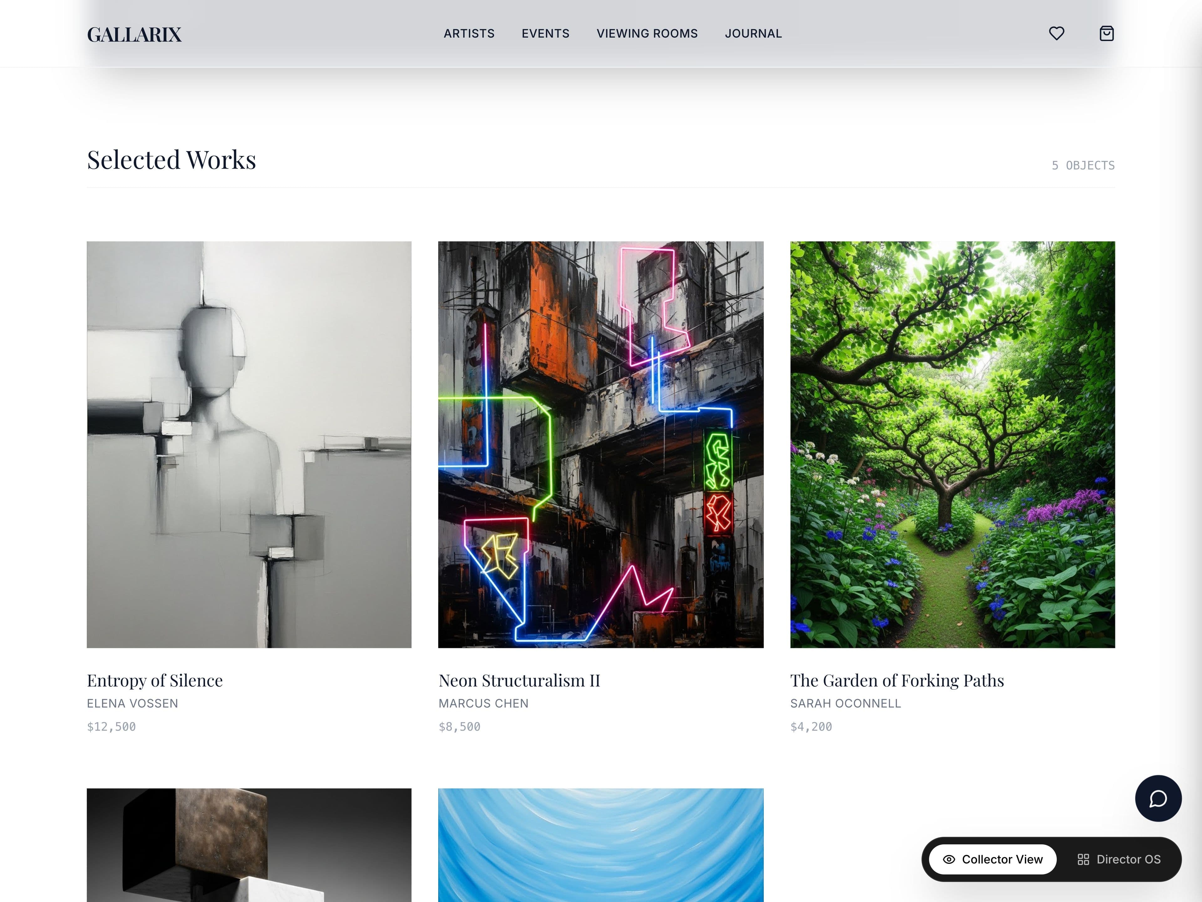 Gallarix: Selected works