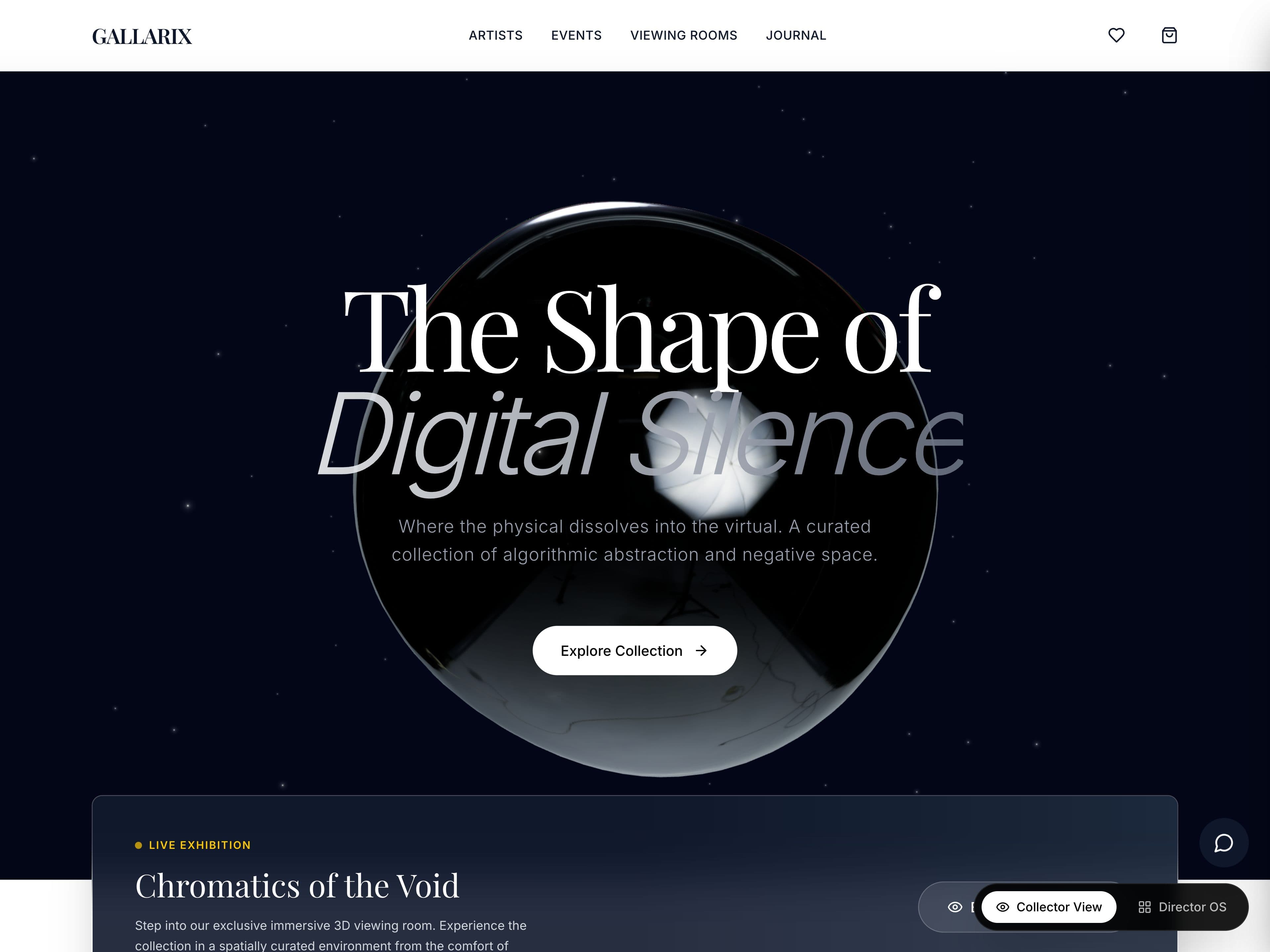 Gallarix home page