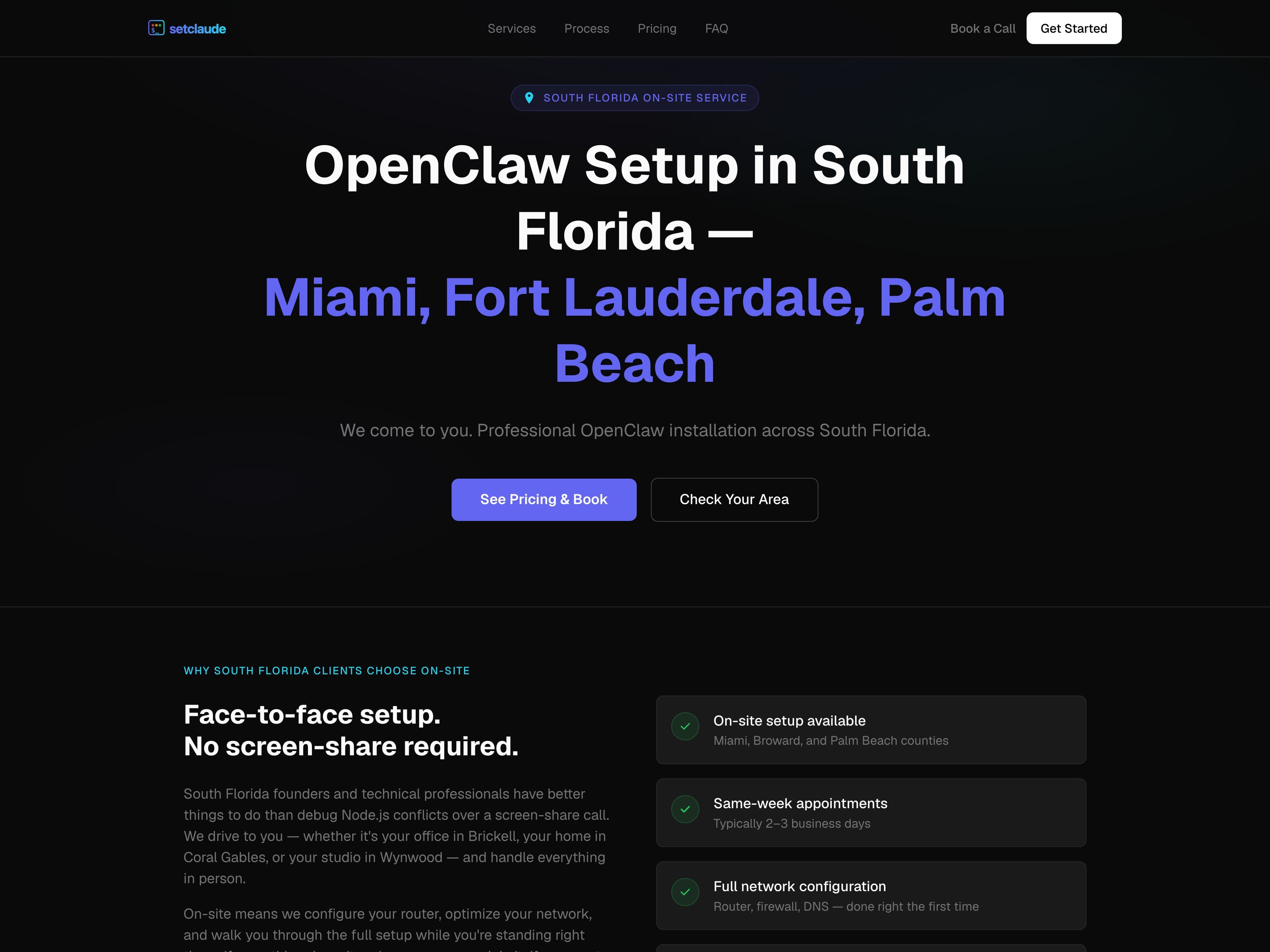 SetClaude: South Florida page