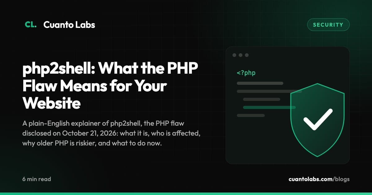 php2shell: What the PHP Flaw Means for Your Website