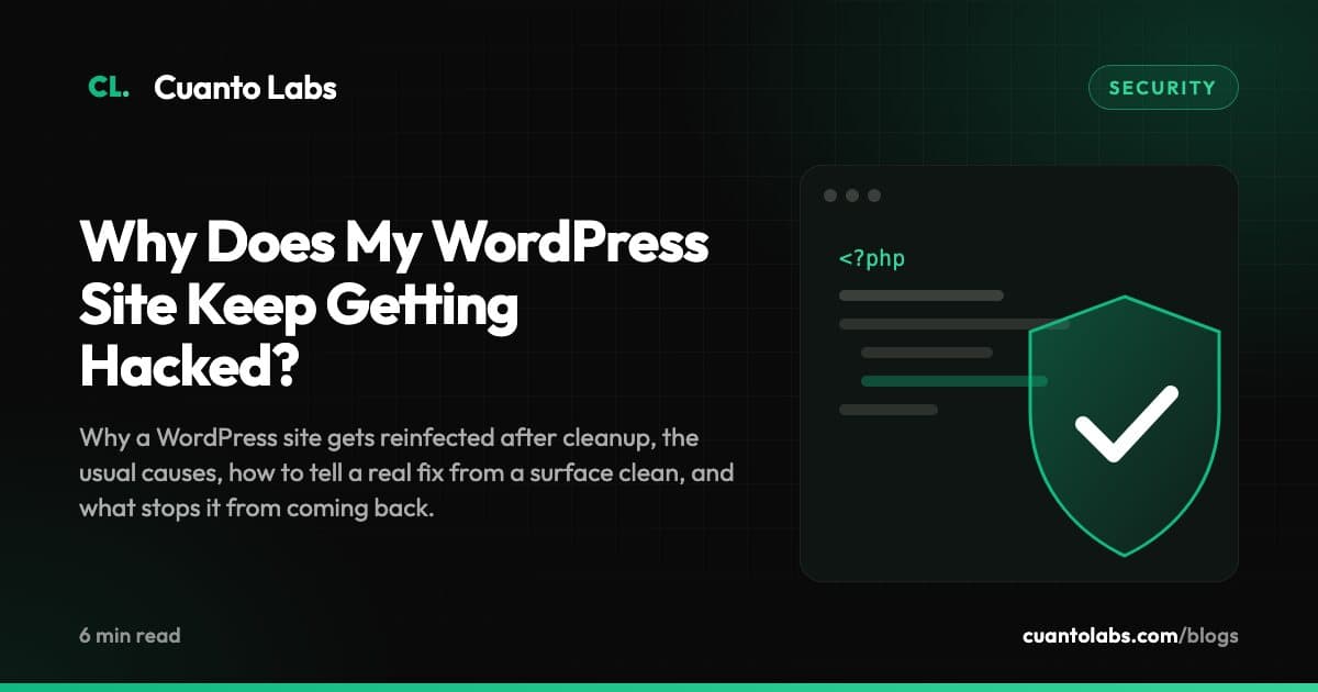 Why Does My WordPress Site Keep Getting Hacked?